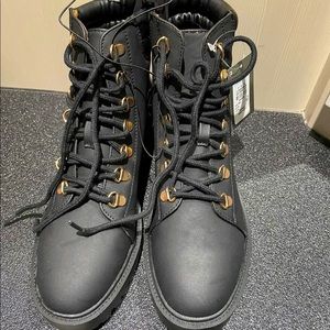 Women’s Combat Boots Black